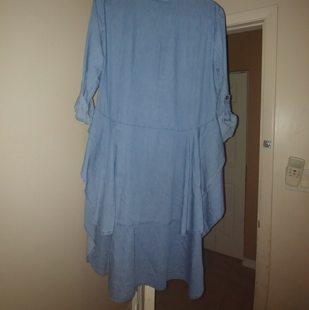 Jean blouse